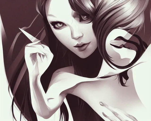 Image similar to what, a simple vector based illustration, by ross tran, artgerm, surrealism