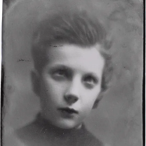 Image similar to underwater tintype photo of casper