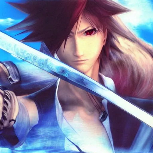 Image similar to final fantasy squall sword