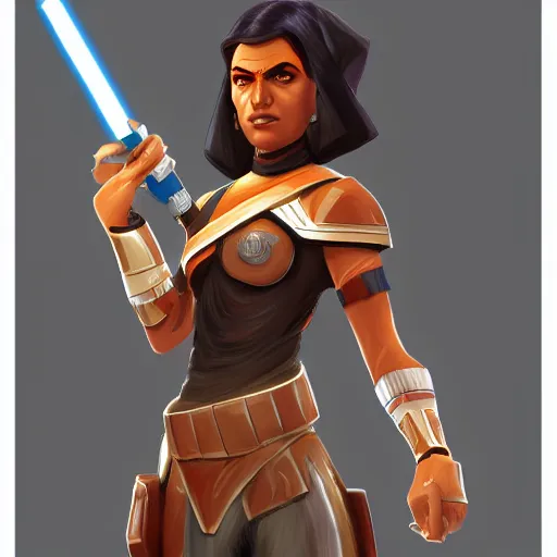 ArtStation - Female Jedi Character Design