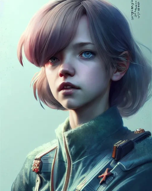 Prompt: character portrait of Sydney Sweeney with gorgeous detailed eyes in the castle, color page, tankoban, 4 k, tone mapping, doll, akihiko yoshida, james jean andrei riabovitchev marc simonetti, yoshitaka amano, anime concept art,