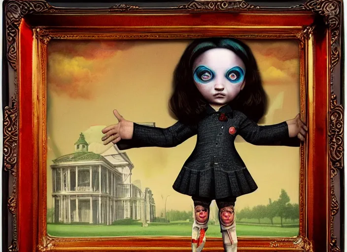 Image similar to the x - man made of x - burger, lowbrow, matte painting, 3 - d highly detailed, in the style of mark ryden,