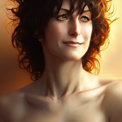 Prompt: ultra realistic illustration, lisa edelstein anime, intricate, elegant, highly detailed, digital painting, artstation, concept art, smooth, sharp focus, illustration, art by artgerm and greg rutkowski and alphonse mucha and wlop