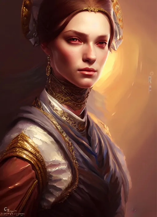 Prompt: a _ fantasy _ style _ portrait _ painting _ of aristocrat oil _ painting _ unreal _ 5 _ daz. _ rpg _ portrait _ extremely _ detailed _ artgerm _ greg _ rutkowski _ greg