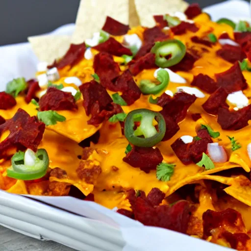 Image similar to devil spicy nachos with cheese