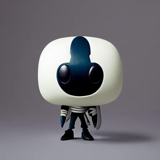 Image similar to hollow knight funko pop, product photography