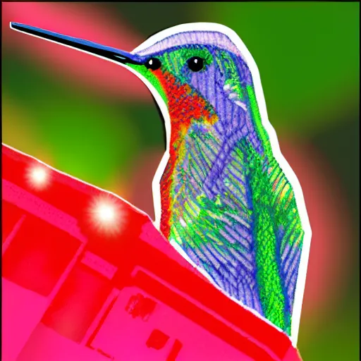 Prompt: ultra realistic cybernetic!!! hummingbird