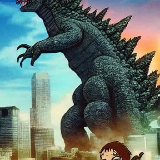 godzilla swag anime | Stable Diffusion | OpenArt