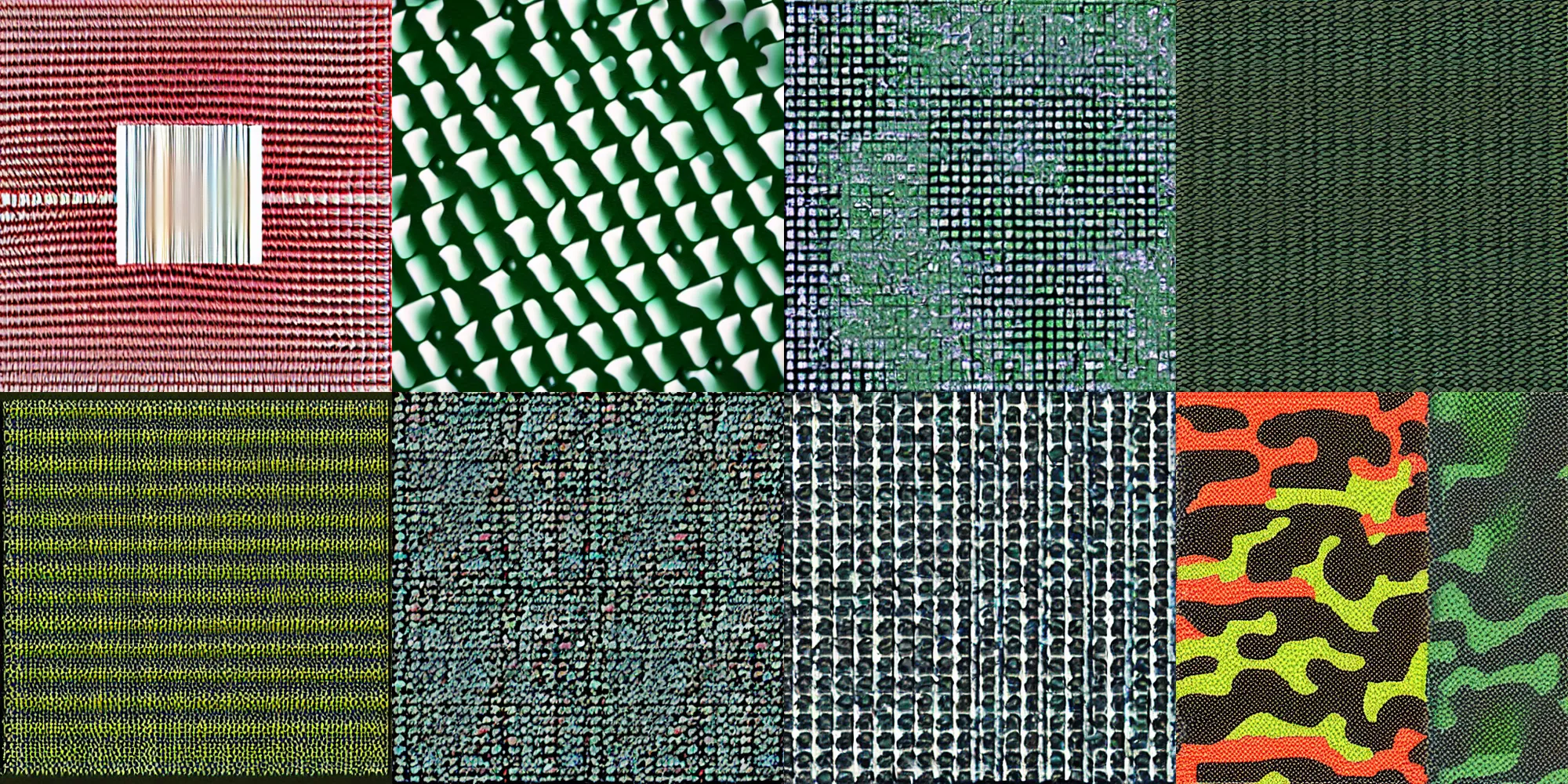 Prompt: high tech camo texture made from microchips