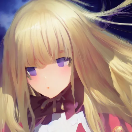 Image similar to beautiful full body image of illya von einzbern from fate / stay night, high details, high resolution, noise filtered, artstation, 4 k, highly detailed, high quality, digital painting masterpiece, beautiful brush strokes