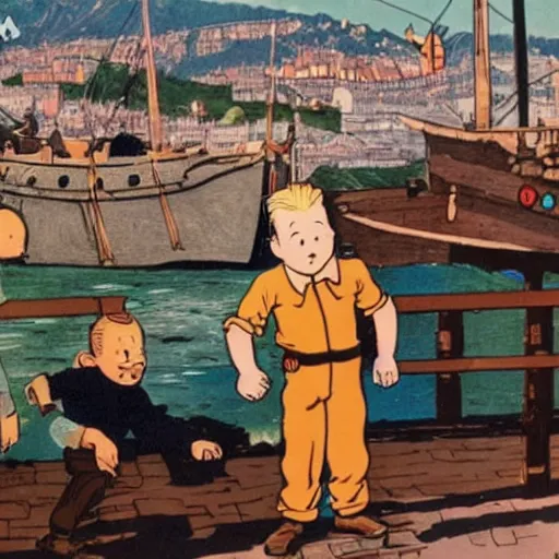 Image similar to tintin en roumanie