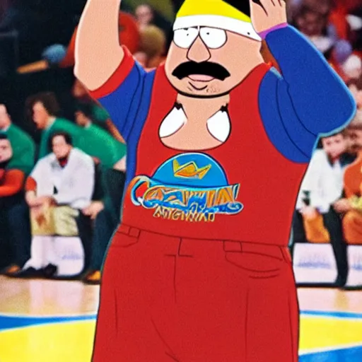 Image similar to eric cartman playing in the nba