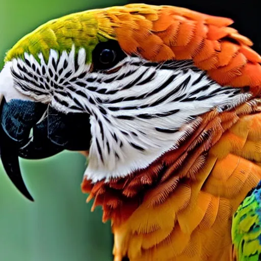 Image similar to close up of a beautiful parrot pheasant