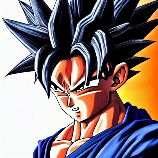 Goku hyperrealistic portrait, highly detailed, oleo | Stable Diffusion |  OpenArt