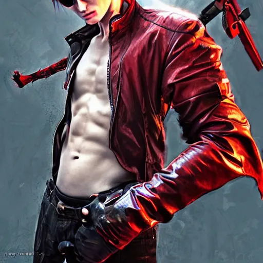 Image similar to devil never cry by yang qi