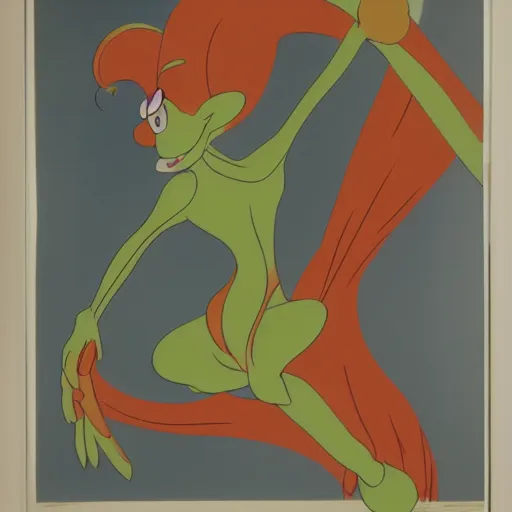 Prompt: character design original cel from Disney's Fantasia (1940)