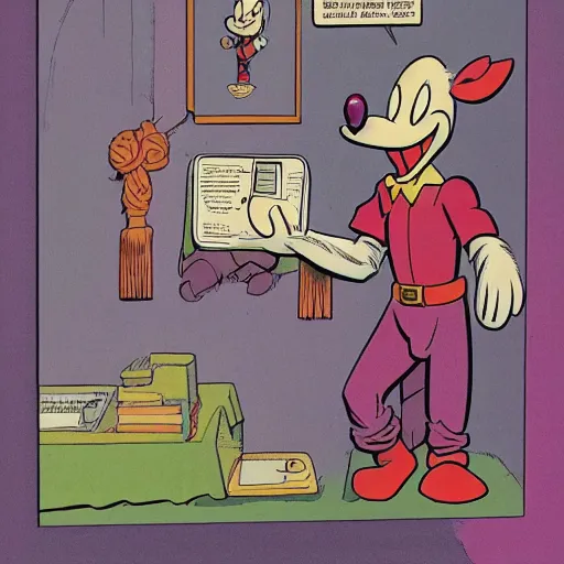 Prompt: A panel by Don Rosa