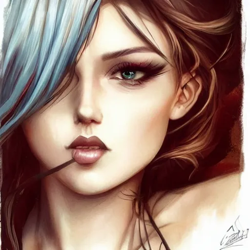 Prompt: by artgerm