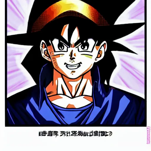 Prompt: Michael Jackson as a dragon ball character