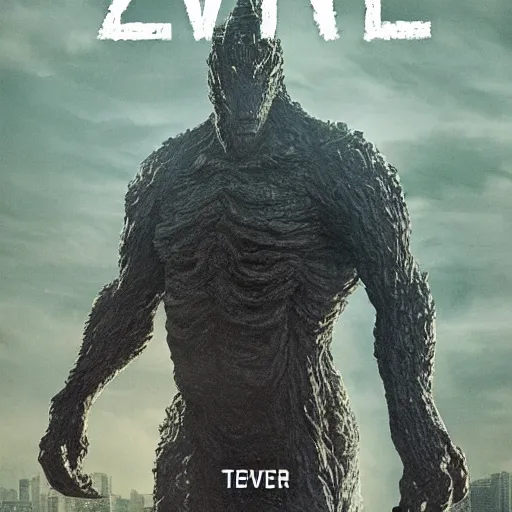 Image similar to dark tower, godzilla, overgrown, last day alive