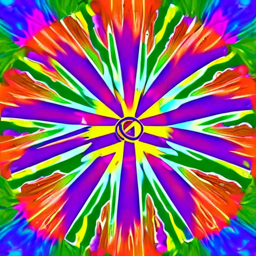 Image similar to abstract 6 0 s style psychedelic art peace and love