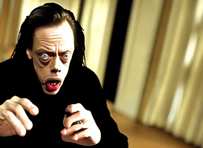 Steve Buscemi in Twin Peaks 1990 film still Stable Diffusion