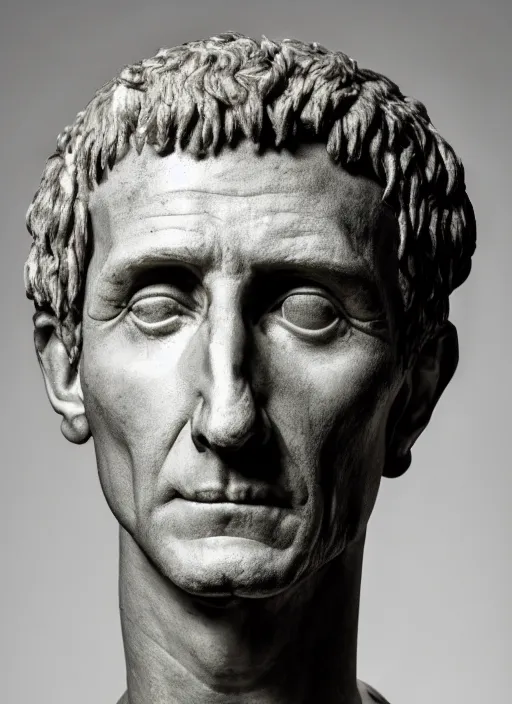 Image similar to a full portrait photo of julius caesar, f / 2 2, 3 5 mm, 2 7 0 0 k, lighting, perfect faces, award winning photography.