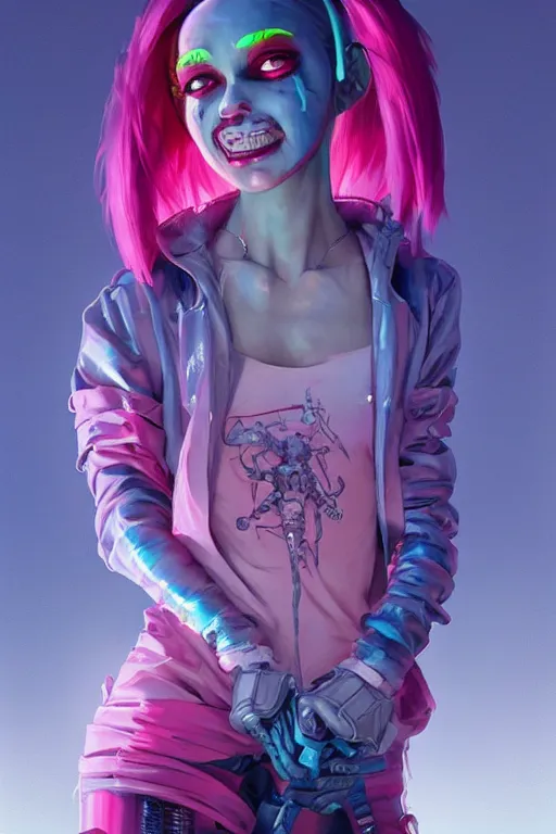 Image similar to cyberpunk clown girl made of pink slime, wearing cyberpunk intricate streetwear, transparent, behance hd artstation by jesper ejsing by rhads, makoto shinkai and lois van baarle, ilya kuvshinov, ossdraws, cinematic lighting, sharp focus, surreal concept art, lifelike, ray tracing, photorealistic