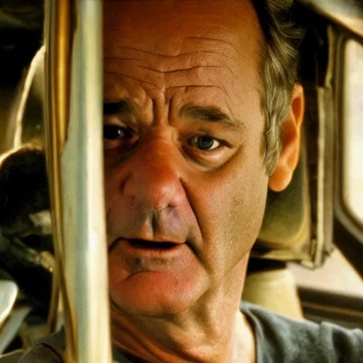 Image similar to bill murray as mad max