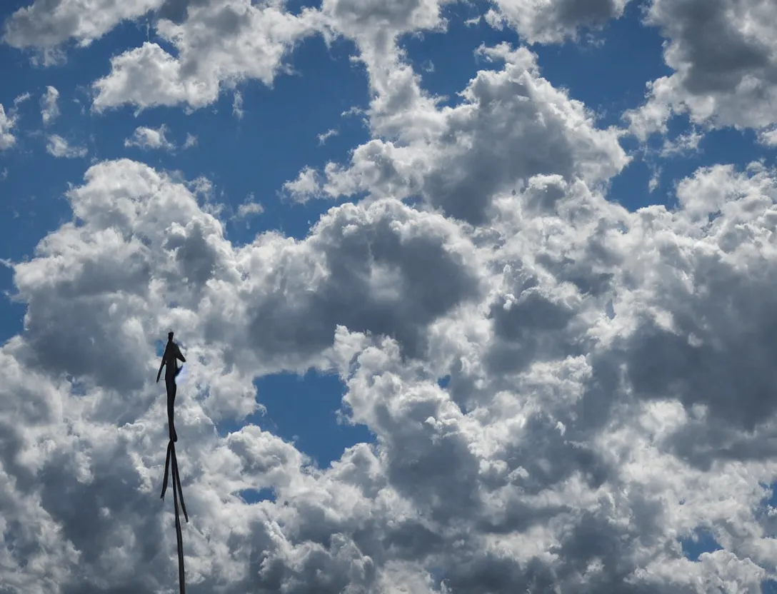 Image similar to jpeg compression visualized, museum sculpture, cloud backdrop, elaborate detail, modern, 4k, 33mm award winning photograph