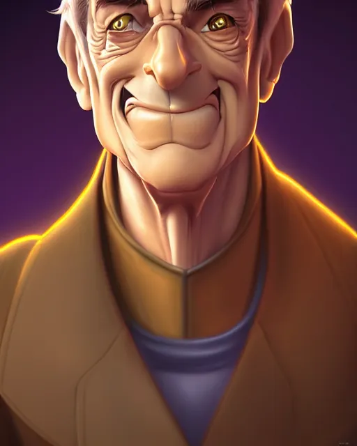 Image similar to handsome adult man character portrait, by don bluth, sci - fi environment, highly detailed, dynamic shadows, 4 k, wallpaper - 1 0 2 4