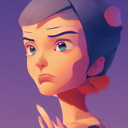 Image similar to face icon stylized minimalist comic - con, loftis, cory behance hd by jesper ejsing, by rhads, makoto shinkai and lois van baarle, ilya kuvshinov, rossdraws global illumination