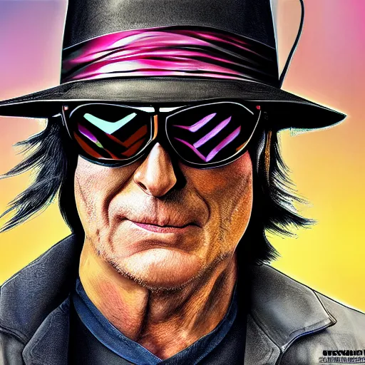 Image similar to super hero udo lindenberg, digital art, high detailed