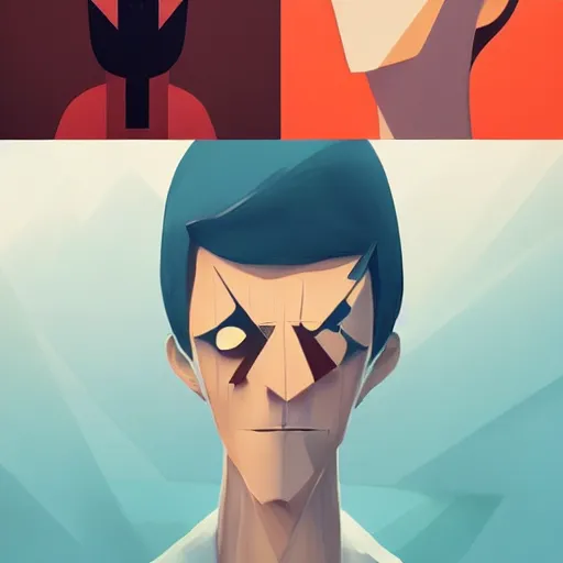 Image similar to face icon stylized minimalist regular show, loftis, cory behance hd by jesper ejsing, by rhads, makoto shinkai and lois van baarle, ilya kuvshinov, rossdraws global illumination