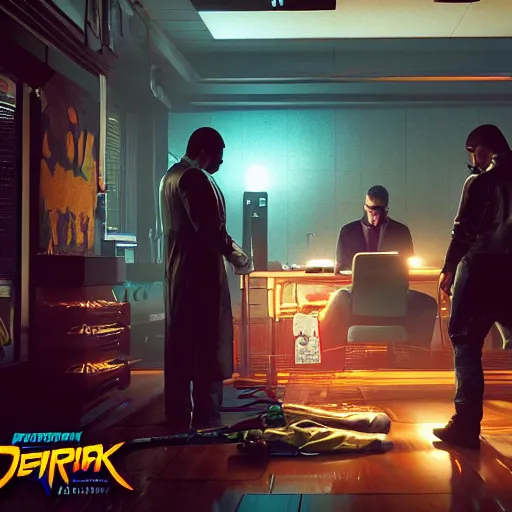 Image similar to ripper doc surgery tragedy. low light. diffuse ambience. Cyberpunk 2077. CP2077. 3840 x 2160