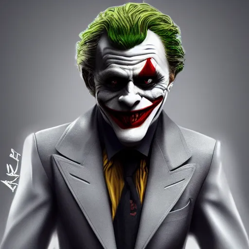 Prompt: Willem Dafoe is The Joker, hyperdetailed, artstation, cgsociety, 8k