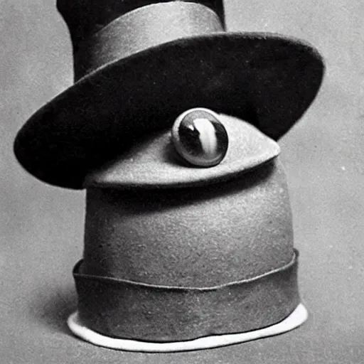 Image similar to A photo of a frog with a hat, he is very sophisticated, 1934