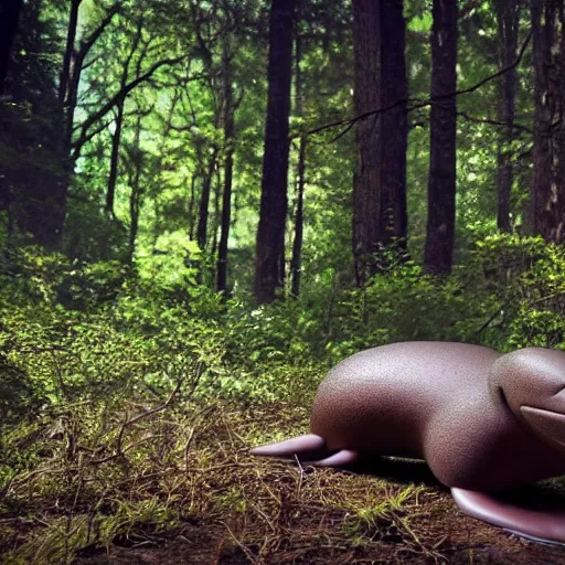 Image similar to detailed photograph of a platypus wearing a fedora in a forest, national geographic, realistic, cinematic lighting, 8 k, cute, adorable, fedora, wearing a hat, wearing a fedora, realistic