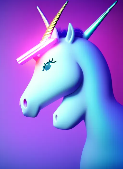 Image similar to unicorn wearing vr headset, vr headset in techno background, soft gradient texture, realistic 3 d render, high lights, 4 k, high detailed photography, 5 0 mm lens, rich vivid colors, smooth gradients, depth of field, cinematic, hyper realism, high detail, octane render, unreal engine, 8 k