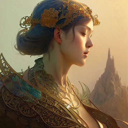 Prompt: Yonsei University math department, fantasy, intricate, elegant, highly detailed, digital painting, artstation, concept art, matte, sharp focus, illustration, art by Artgerm and Greg Rutkowski and Alphonse Mucha