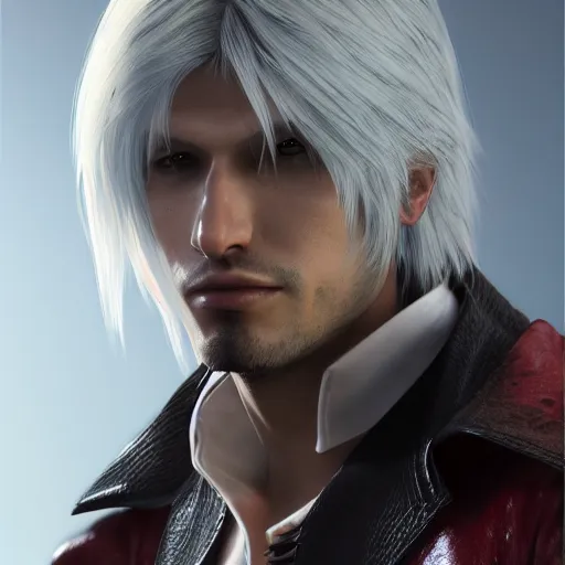 What is up with Dante's face here? DMC1 : r/DevilMayCry