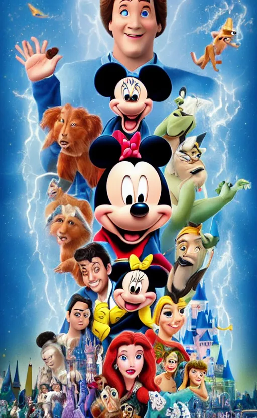 Image similar to a poster for a really bad Disney movie