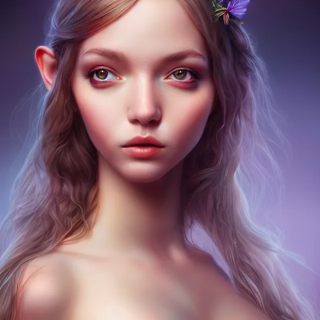 Prompt: full body pose, beautiful adult pot head fairy, highly detailed, 4 k, hdr, smooth, sharp focus, high resolution, award - winning photo, artgerm, photorealistic