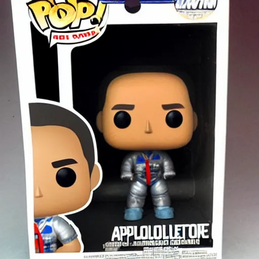 Prompt: apollo astronaut funko pop