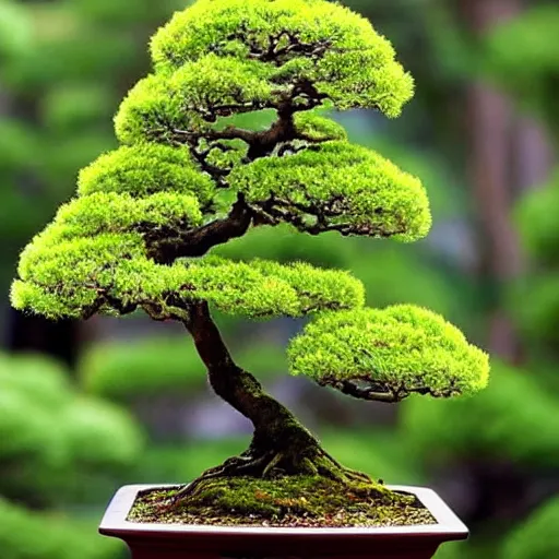 Image similar to beautiful photo of bonsai , very relaxing