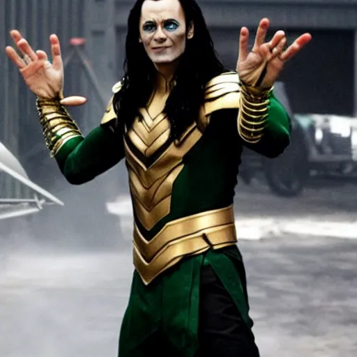 Prompt: marvel's loki played by michael jackson