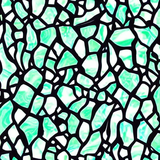 Image similar to beautiful marble pattern that is neon green, electric blue, and black