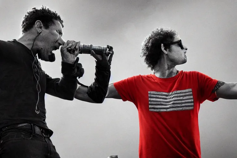 Image similar to Cinematography Rage against the machine by Emmanuek Lubensky