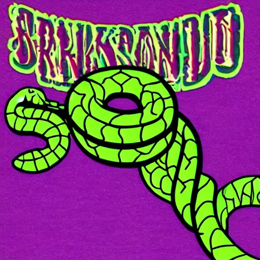 Image similar to breakdancing snake oil salesman, cowboy b-boy purple green wildstyle