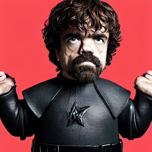 Image similar to “ headshot of peter dinklage as mario ”